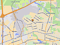 Расположение офиса «Молния-М» на интерактивной карте Яндекса